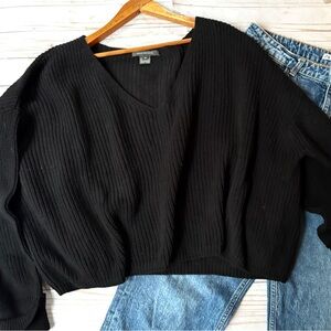 French Connection cotton shaker knit sweater